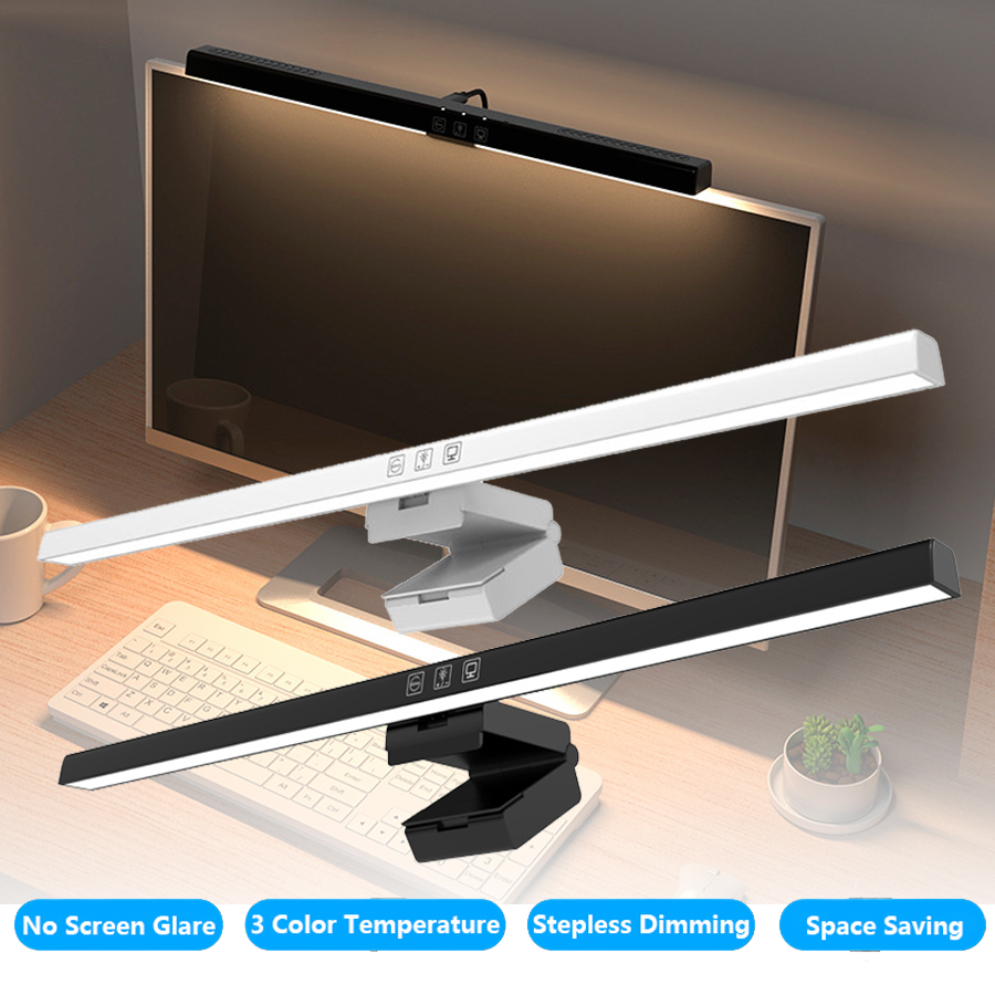 Desk Setup Lamp - Barre lumineuse pour moniteur d'ordinateur, lampe